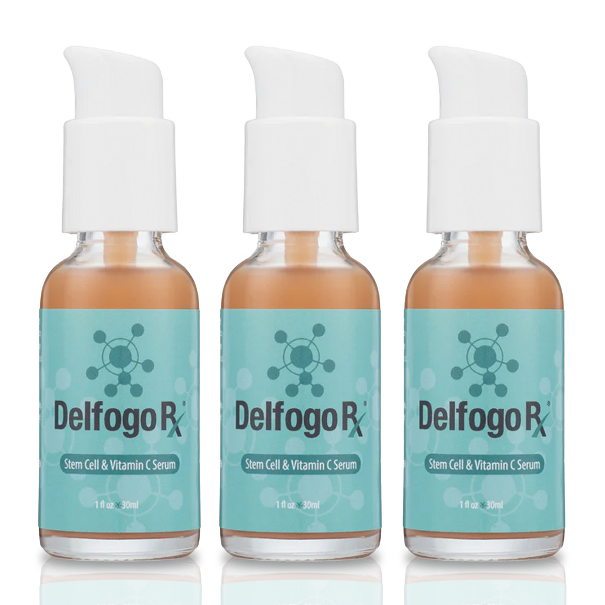 Delfogo Rx Vitamin C & Hyaluronic Acid Facial Serum