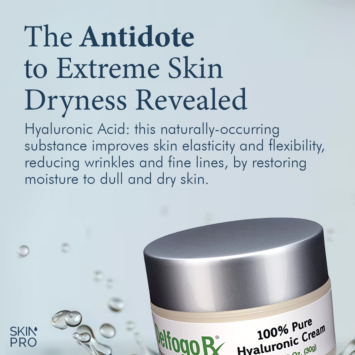 Delfogo Rx Hyaluronic Acid Moisturizing Cream
