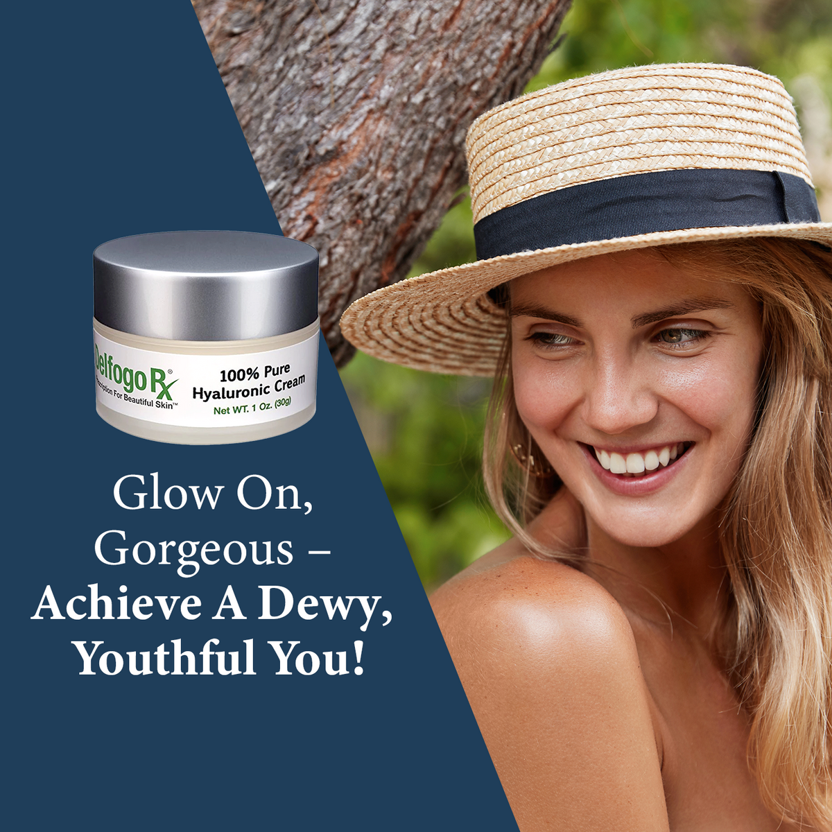 Delfogo Rx Hyaluronic Acid Moisturizing Cream